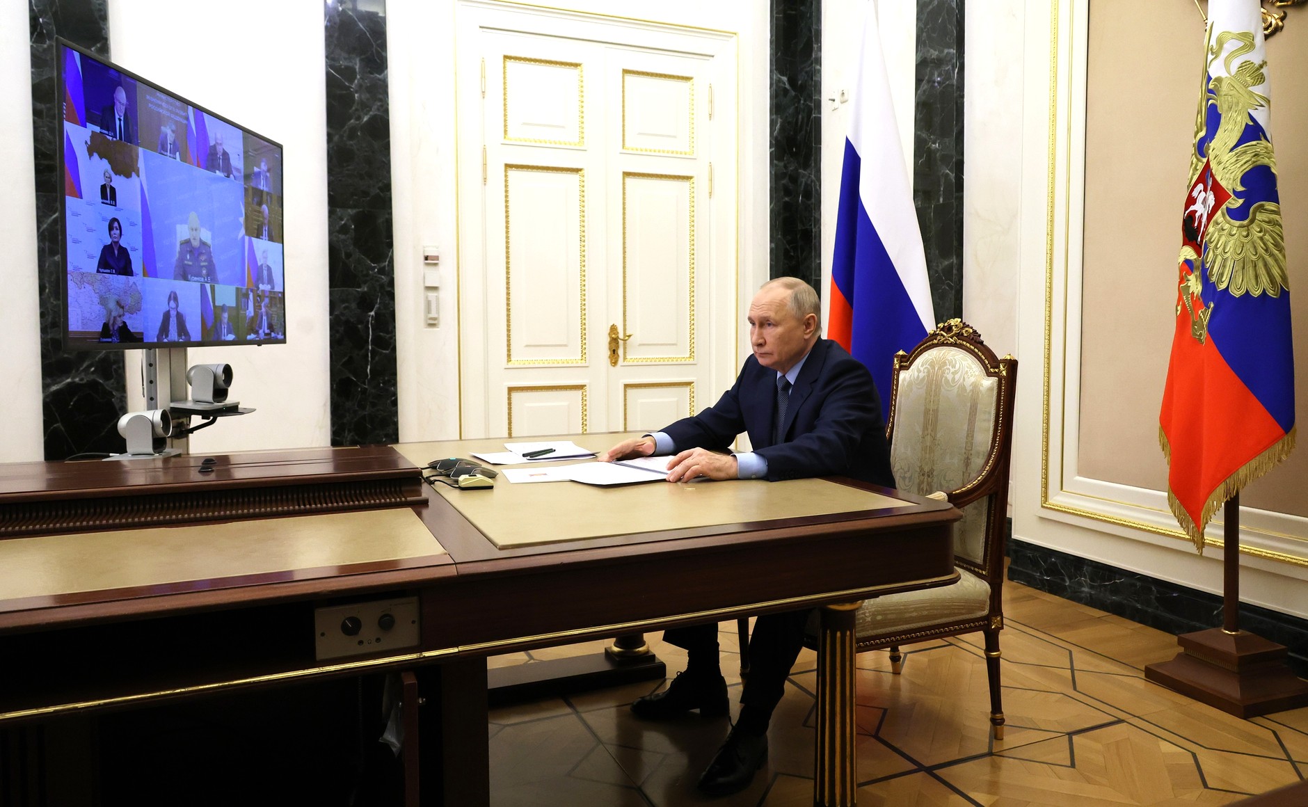 Глава Минэкономразвития Максим Решетников доложил В.В. Путину о статусе заявки НМПТ Объединения «Гжель»